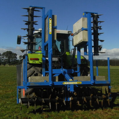 4 Metre Heavy Duty Aerator - Hydraulic Folding & Quick Set Adjustment