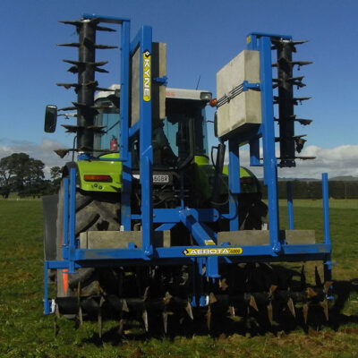 6 Metre Heavy Duty Aerator - Hydraulic Folding & Quick Set Adjustment