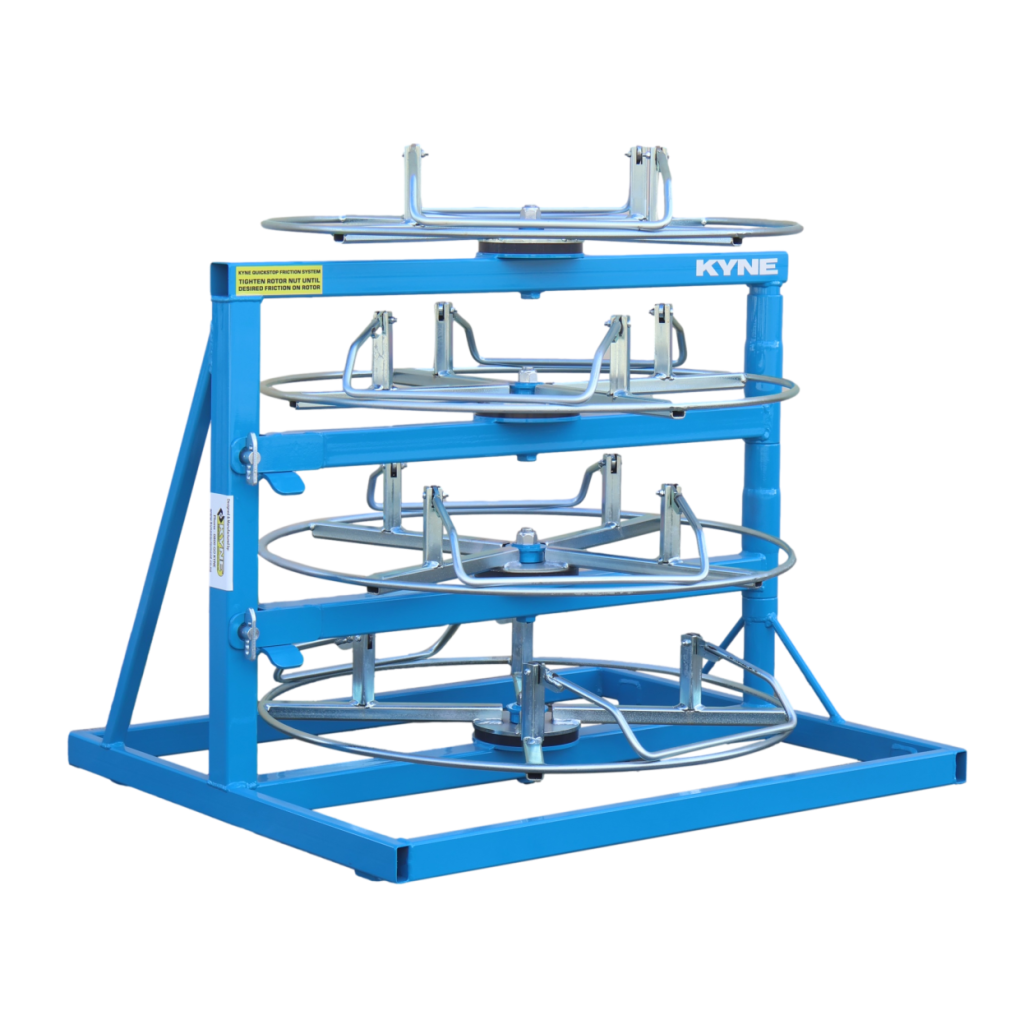 4 Wire Spinning Jenny Freestanding Kyne Equipment