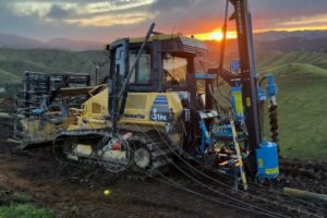 Bulldozer Post Driver Mounting Kit